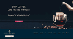 Desktop Screenshot of cafesantamonica.com.br